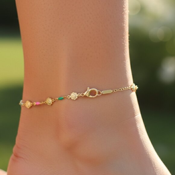 Dainty Anklet for Women – Elegant Everyday Jewelry & Perfect Gift | MLCRC1955